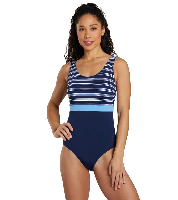 Dolfin Women's Aquashape Color Block Moderate Scoop Back Chlorine Resistant One Piece Swimsuit Simplicity Sexy Monokini Swimsuit Dolfin Women's Aquashape Color Block Moderate Scoop Back Chlorine Resistant One Piece Swimsuit Simplicity Sexy Monokini Swimsuit