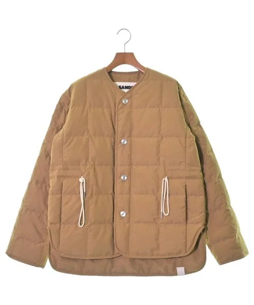 JIL SANDER + Down jackets/Vests Zippered Jacket Buttoned Jacket Snapped Jacket