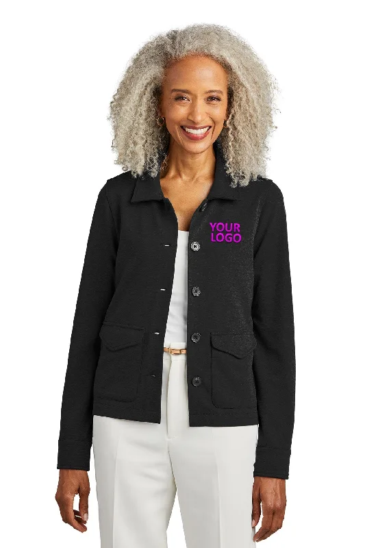 Brooks Brothers Womens Mid-Layer Stretch Button Jacket, Black Heather V-Neck Jacket Boat Neck Jacket Square Neck Jacket Brooks Brothers Womens Mid-Layer Stretch Button Jacket, Black Heather V-Neck Jacket Boat Neck Jacket Square Neck Jacket