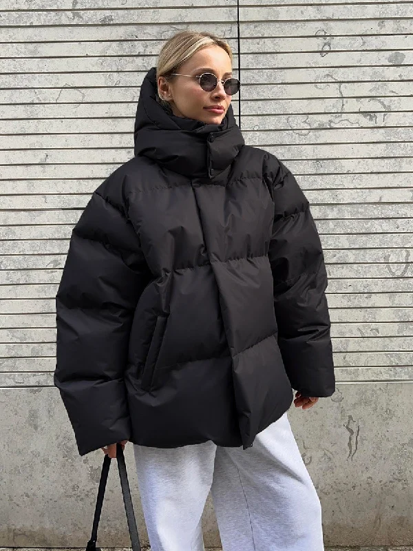 Fashion Coat With Removable Hood Cotton Jacket Winter Warm Windproof Loose Cotton Jacket Loose Parka Outerwear Clothing Fleece Jacket Down Jacket Parka Fashion Coat With Removable Hood Cotton Jacket Winter Warm Windproof Loose Cotton Jacket Loose Parka Outerwear Clothing Fleece Jacket Down Jacket Parka
