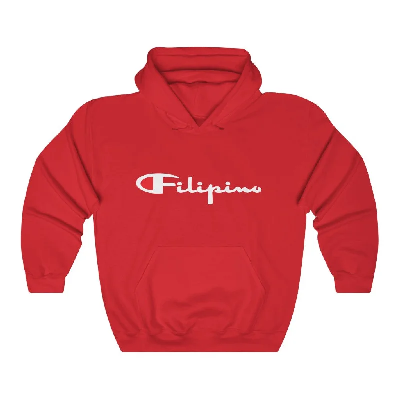 Filipino Champion Unisex Heavy Blend™ Hooded Sweatshirt Hoodie with Full-Zip Functional Layering Filipino Champion Unisex Heavy Blend™ Hooded Sweatshirt Hoodie with Full-Zip Functional Layering