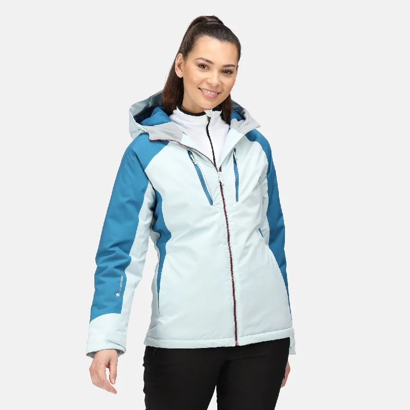 Regatta Ladies Padded Highton Jacket -ICE (10, 18 only) A-Line Jacket Boat Neck Shawl Collar Regatta Ladies Padded Highton Jacket -ICE (10, 18 only) A-Line Jacket Boat Neck Shawl Collar