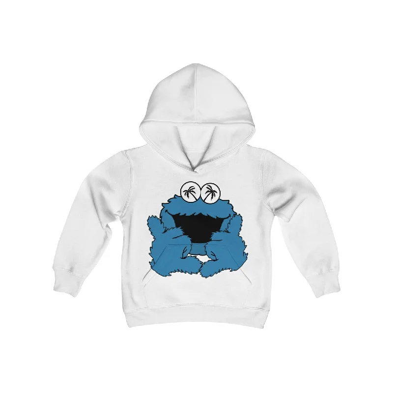 Shaka Monster Youth Heavy Blend Hooded Sweatshirt Hoodie with Color Block Contrast Stylish Shaka Monster Youth Heavy Blend Hooded Sweatshirt Hoodie with Color Block Contrast Stylish