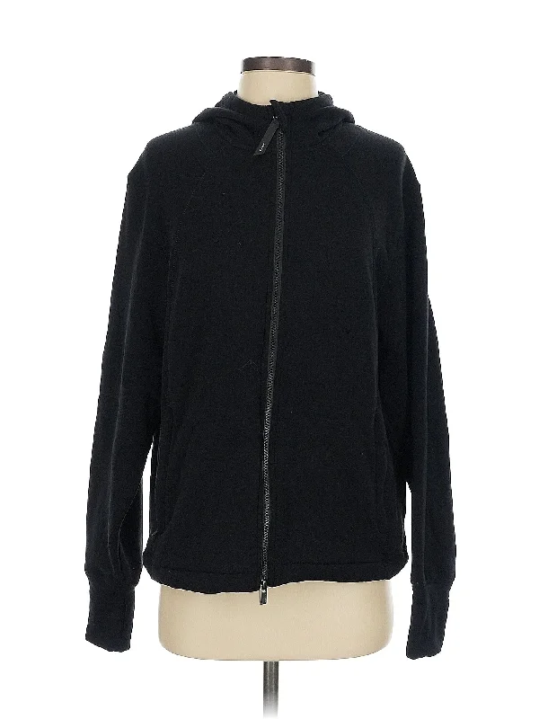 Zip Up Hoodie Hoodie with V-Neck Classic Versatile