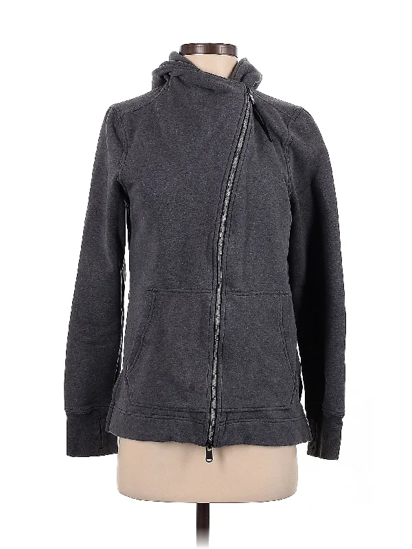 Zip Up Hoodie Hoodie Dress Longline Feminine